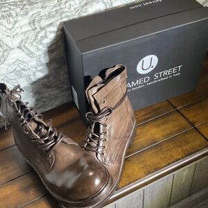 Men's Brown Leather Boots